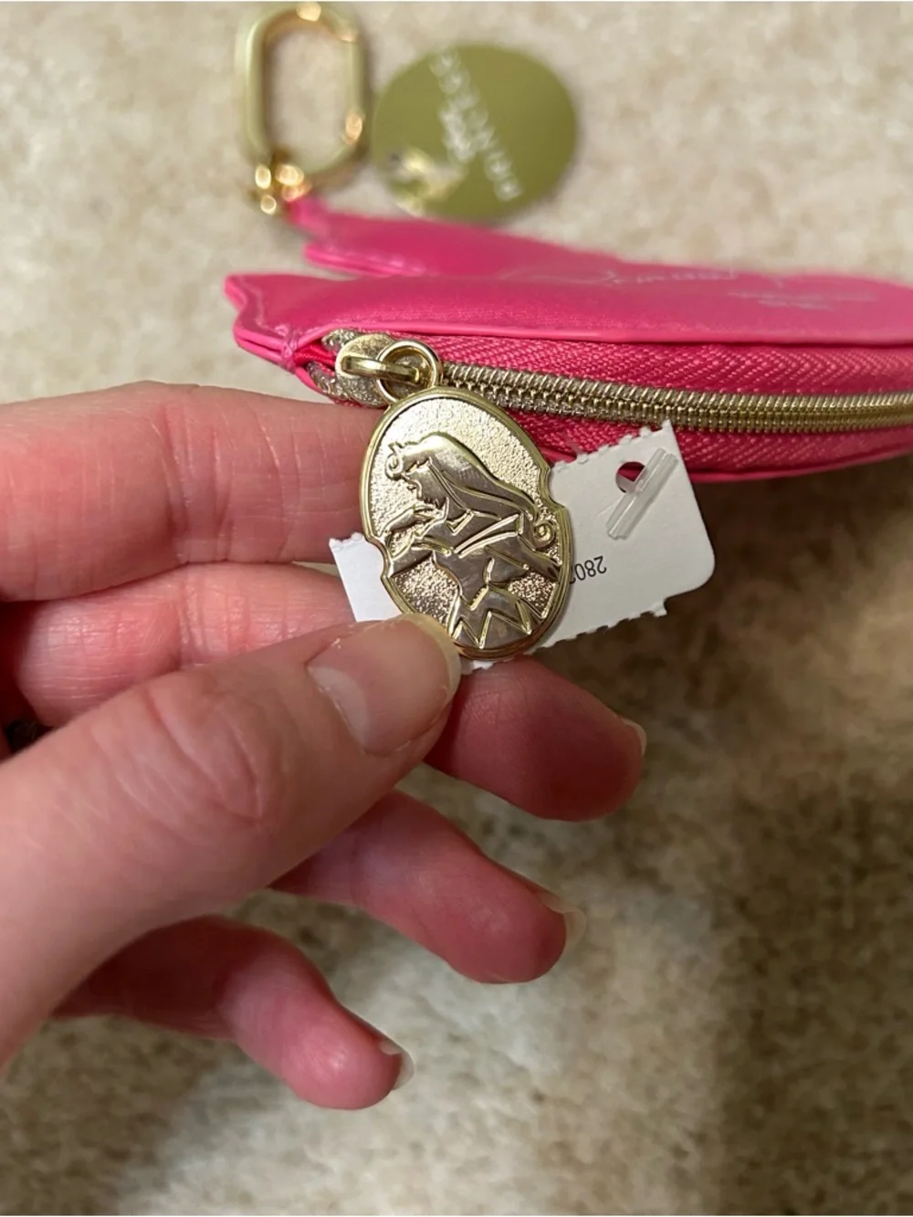 Bath & Body Works Disney Princess Aurora Crown Coin Purse